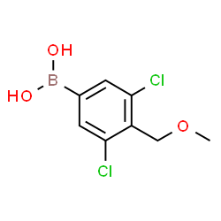 3,5-Dichloro-4-(methoxymethyl)phenylboronic acid Structure