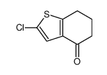 2-chloro-6,7-dihydro-5H-1-benzothiophen-4-one结构式