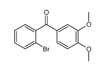 2-BROMO-3',4'-DIMETHOXYBENZOPHENONE结构式