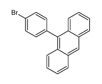 9-(4-bromophenyl)anthracene结构式