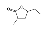 5-ethyl-3-methyloxolan-2-one Structure