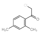 Ethanone,2-chloro-1-(2,4-dimethylphenyl)- Structure