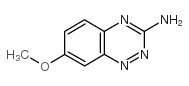 7-甲氧基苯并[e][1,2,4]三嗪-3-胺结构式