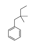2,2-dimethylbutylbenzene Structure