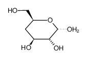 4-Deoxy-D-xylo-hexopyranose Structure