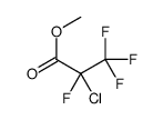 methyl 2-chloro-2,3,3,3-tetrafluoropropanoate结构式