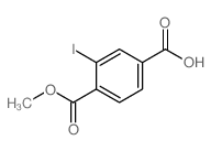 1-甲基2-碘对苯二甲酸酯结构式