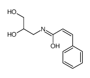 N-(2,3-Dihydroxypropyl)-3-phenylpropenamide结构式