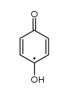 p-benzosemiquinone radical结构式