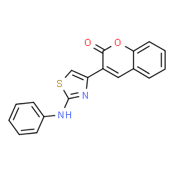 3-(2-(phenylamino)thiazol-4-yl)-2H-chromen-2-one picture