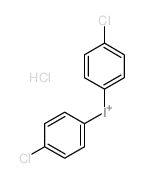 bis(4-chlorophenyl)iodanium,hydrochloride结构式