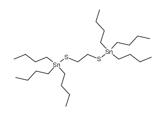 bis(tri-n-butylstannyl) ethane dithiolate结构式