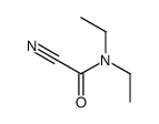 1-cyano-N,N-diethylformamide Structure