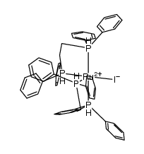 [Ru(1,2-bis(diphenylphosphino)ethane)I](1+) Structure
