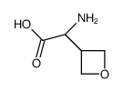 (R)-2-氨基-2-(氧杂环丁烷-3-基)乙酸结构式