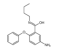 5-amino-N-butyl-2-phenoxybenzamide Structure