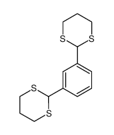 1,3-Bis(1,3-dithian-2-yl)benzol结构式