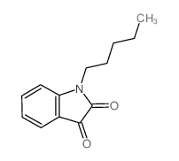 1-pentylindole-2,3-dione Structure
