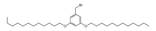 3,5-Bis(dodecyloxy)benzyl bromide Structure