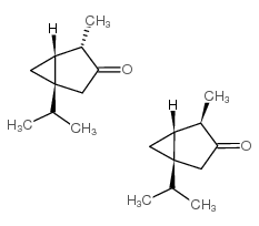 (+)-3-Thujone Structure