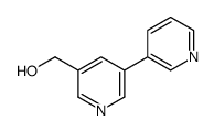 (5-pyridin-3-ylpyridin-3-yl)methanol结构式
