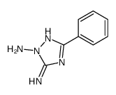 3-phenyl-1,2,4-triazole-1,5-diamine结构式