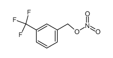 m-trifluoromethylbenzyl nitrate结构式