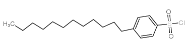 4-dodecylbenzenesulfonyl chloride Structure