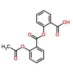 乙酰水杨酰水杨酸结构式
