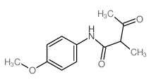 Butanamide,N-(4-methoxyphenyl)-2-methyl-3-oxo- picture