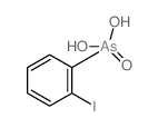 (2-iodophenyl)arsonic acid Structure