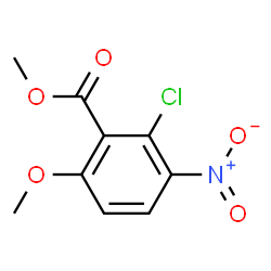 Methyl 2-chloro-6-methoxy-3-nitrobenzoate Structure