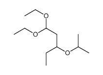 1,1-diethoxy-3-propan-2-yloxypentane结构式