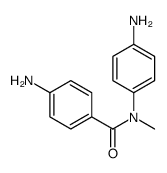 4-amino-N-(4-aminophenyl)-N-methylbenzamide Structure