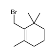 2-(bromomethyl)-1,3,3-trimethylcyclohexene结构式