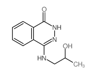 1(2H)-Phthalazinone,4-[(2-hydroxypropyl)amino]-结构式
