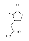 ()-1-methyl-5-oxopyrrolidine-2-acetic acid Structure