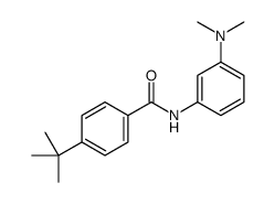 4-tert-butyl-N-[3-(dimethylamino)phenyl]benzamide结构式