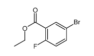 5-溴-2-氟苯甲酸乙酯结构式