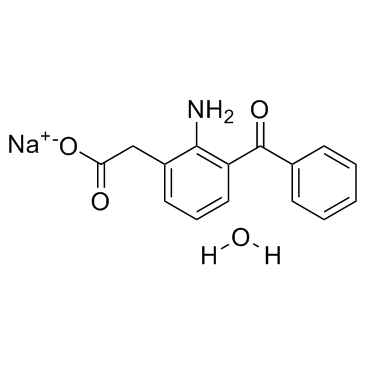 Amfenac Sodium Monohydrate structure