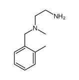 N'-methyl-N'-[(2-methylphenyl)methyl]ethane-1,2-diamine结构式
