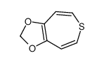 Thiepino[4,5-d]-1,3-dioxole (9CI)结构式