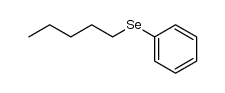 n-pentyl phenyl selenide结构式