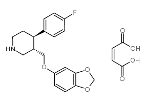 帕罗西汀 马来酸盐结构式