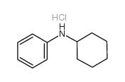 N-CYCLOHEXYLANILINE HYDROCHLORIDE Structure