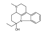 6-Ethyl-3-methyl-2,3,3a,4,5,6-hexahydro-6-canthinol hydrochloride结构式