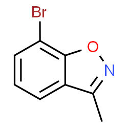 7-溴-3-甲基苯并[d]异恶唑结构式
