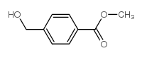 4-(羟基甲基)苯甲酸甲酯结构式