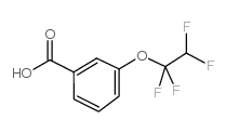 3-(1,1,2,2-四氟乙氧基)苯甲酸结构式