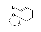 6-bromo-1,4-dioxaspiro[4.5]dec-6-ene Structure